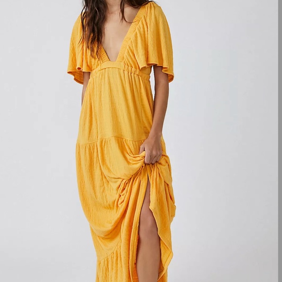 Free People La La Maxi Dress - Picture 1 of 2